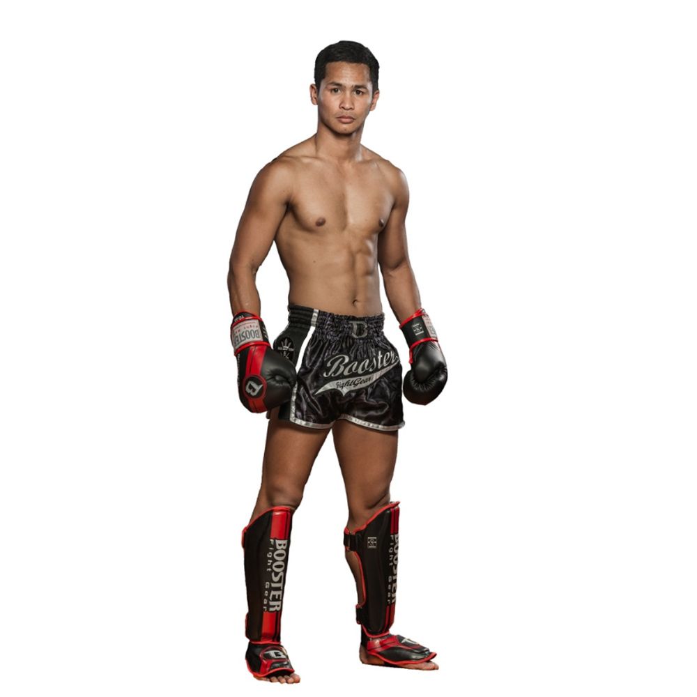 BOOSTER PRO RANGE -  SHINGUARDS - BSG V 3 RED