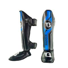 BOOSTER PRO RANGE - SHINGUARDS -  BSG V9 BLACK/BLUE 
