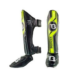 BOOSTER PRO RANGE - SHINGUARDS - BSG V9 BLACK/YELLOW