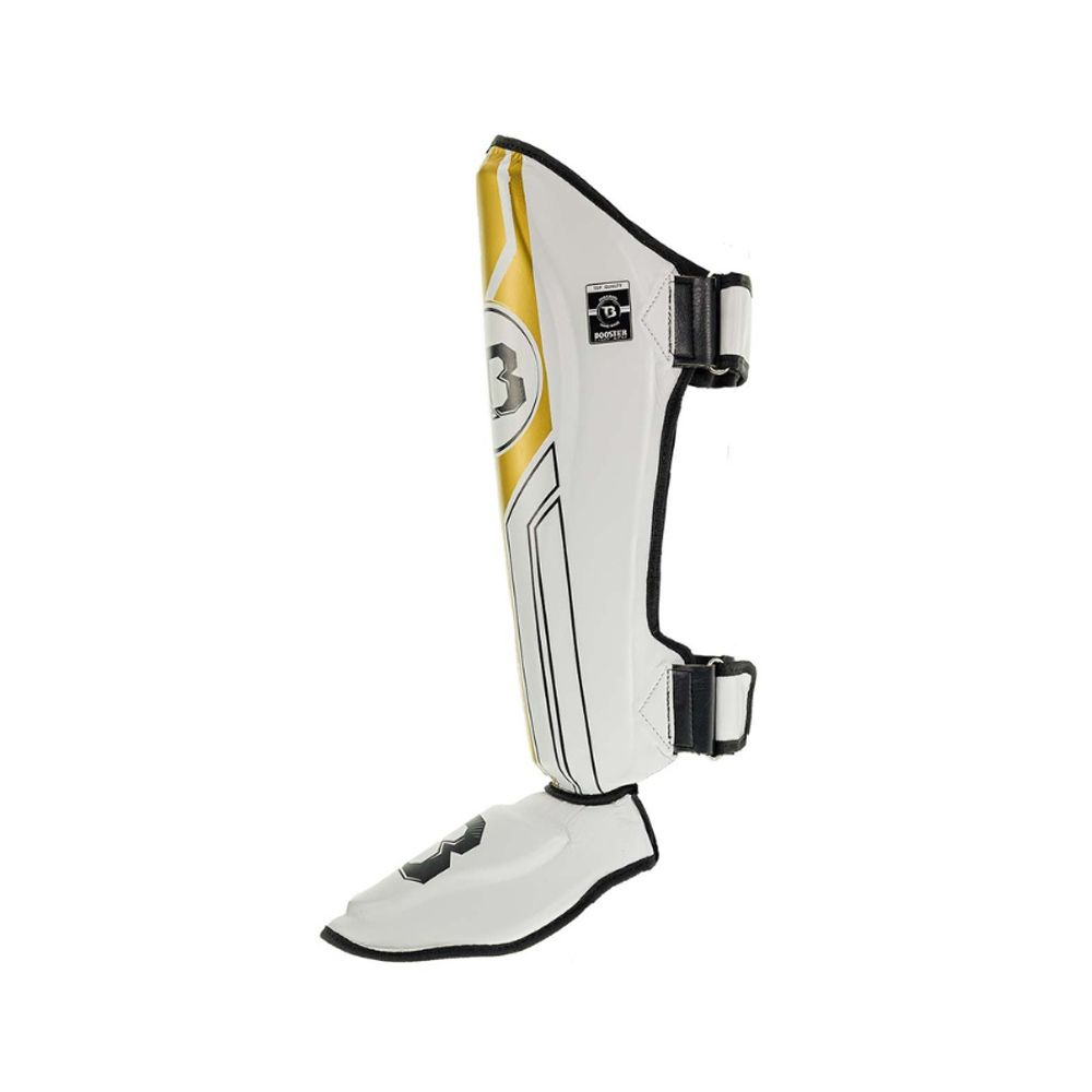 BOOSTER PRO RANGE - SHINGUARDS - BSG V9 WHITE/GOLD