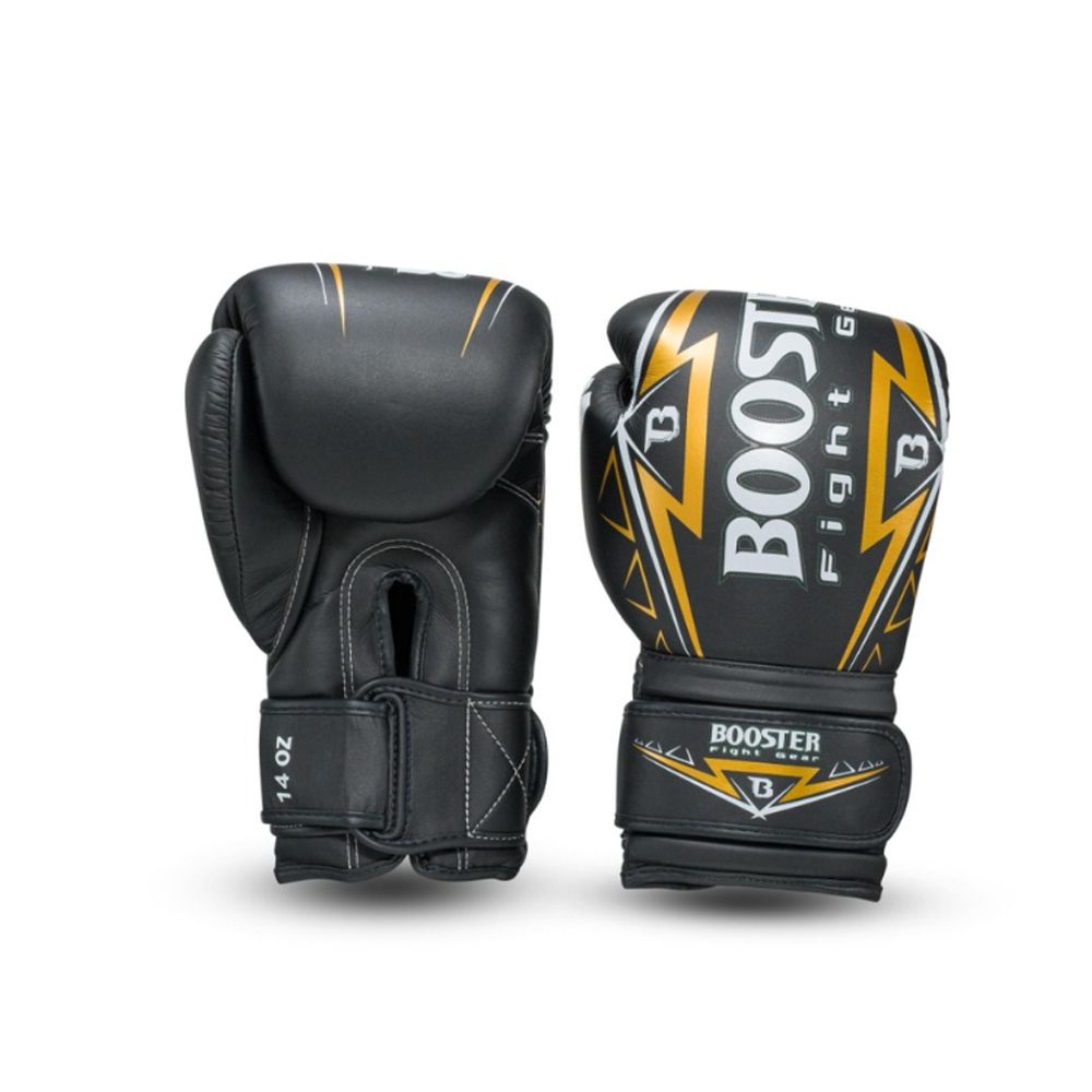 BOOSTER PRO RANGE - BOXING GLOVES - BG WAR BK/GD