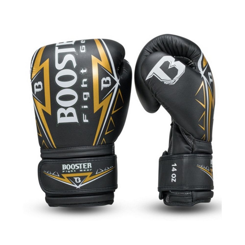 BOOSTER PRO RANGE - BOXING GLOVES - BG WAR BK/GD