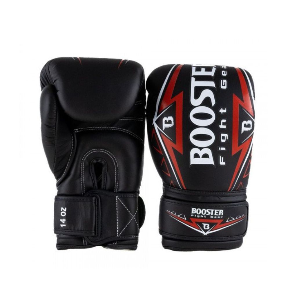 BOOSTER PRO RANGE - BOXING GLOVES - BG WAR BK/RD