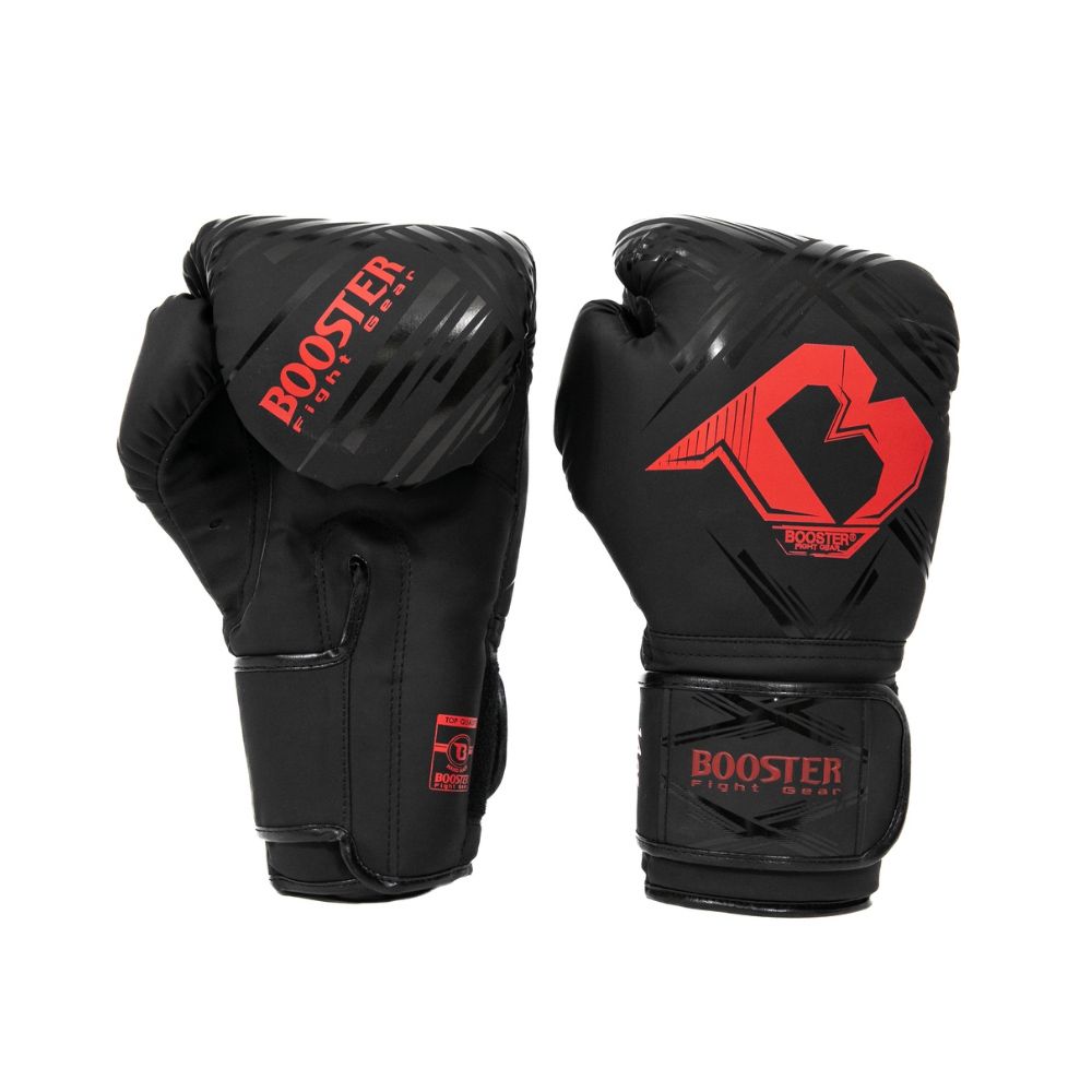 BOOSTER PRO RANGE - BOXING GLOVES - BFG ALPHA BLACK/RED