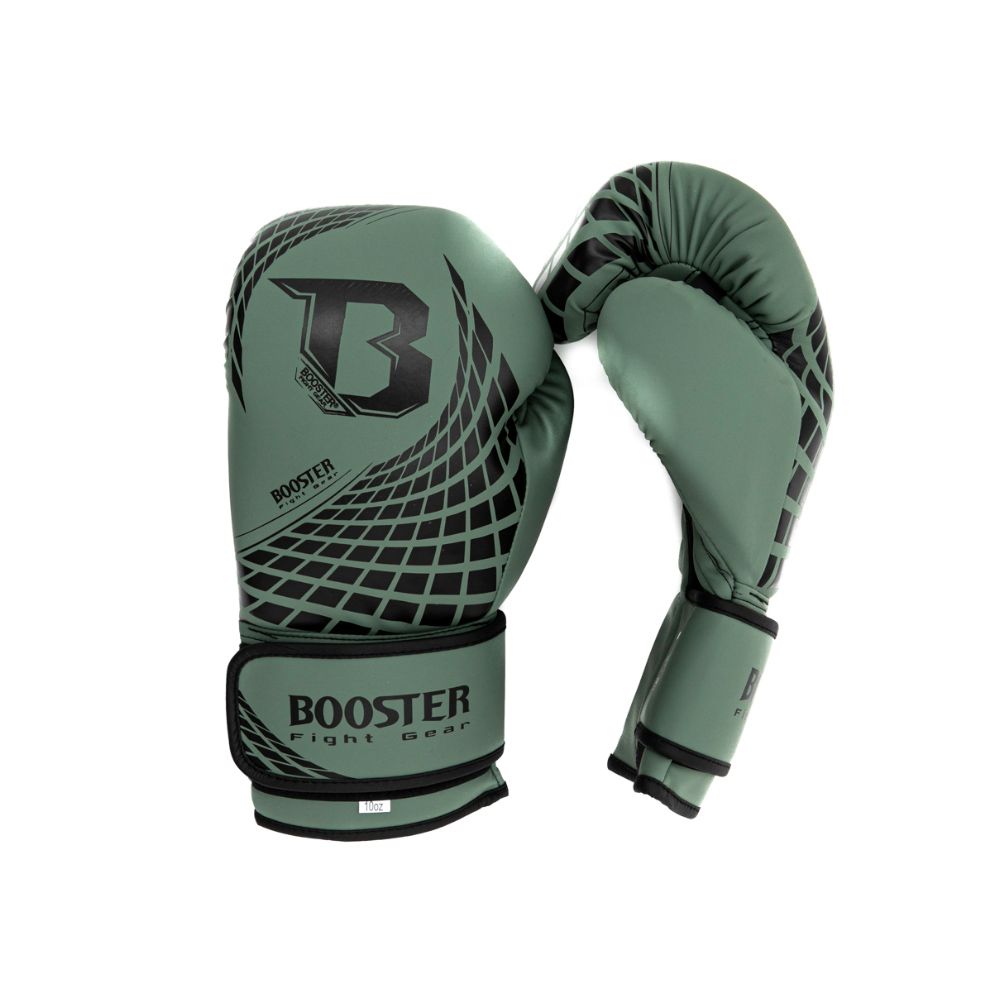BOOSTER PRO RANGE - BOXING GLOVES - Booster CUBE GLOVE GREEN
