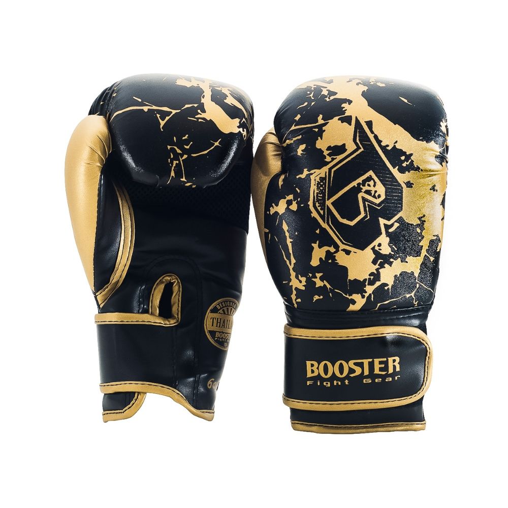 BOOSTER PRO RANGE -  YOUTH BOXING GLOVES - BG YOUTH MARBLE GOLD