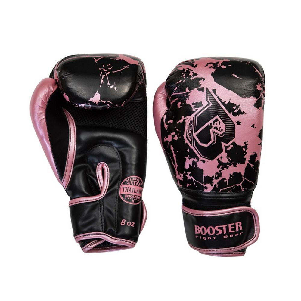 BOOSTER PRO RANGE -  YOUTH BOXING GLOVES - BG YOUTH MARBLE PINK