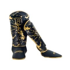 BOOSTER PRO RANGE - YOUTH SHINGUARDS - SG YOUTH GOLD MARBLE