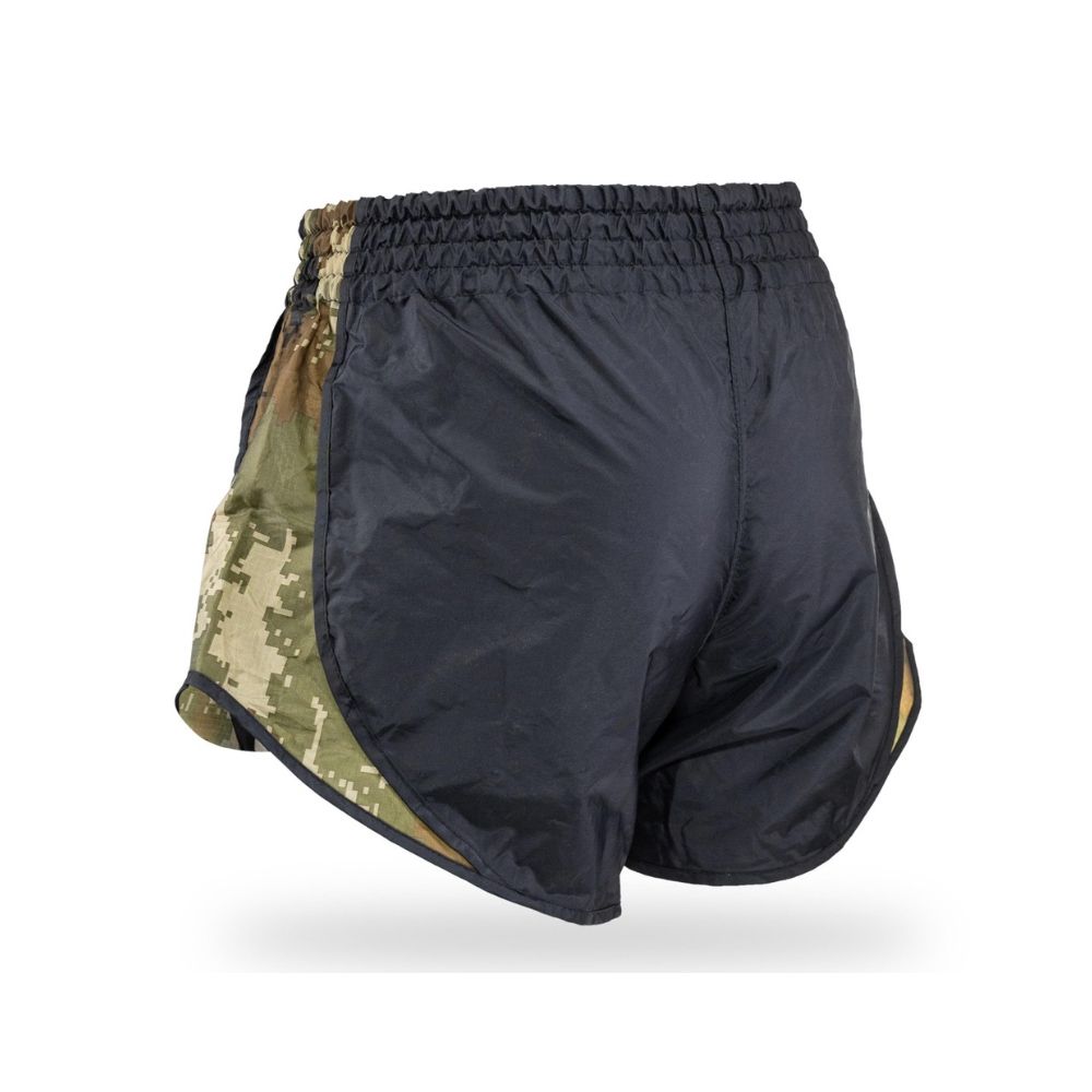 BOOSTER PRO RANGE - SHORTS - Retro Hybrid BL/Camo Green BOOSTER PRO RANGE - SHORTS - Retro Hybrid BL/Camo Green