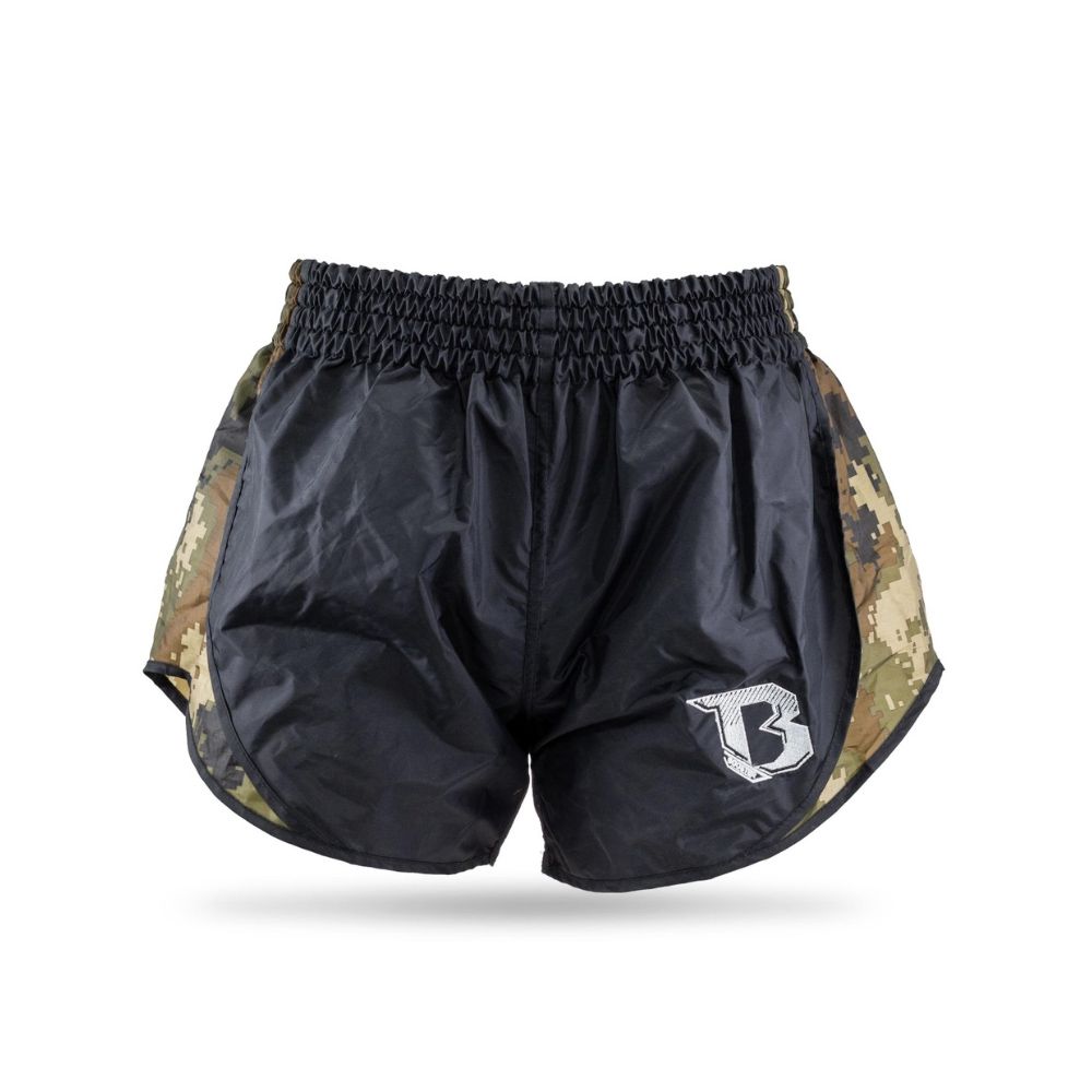BOOSTER PRO RANGE - SHORTS - Retro Hybrid BL/Camo Green