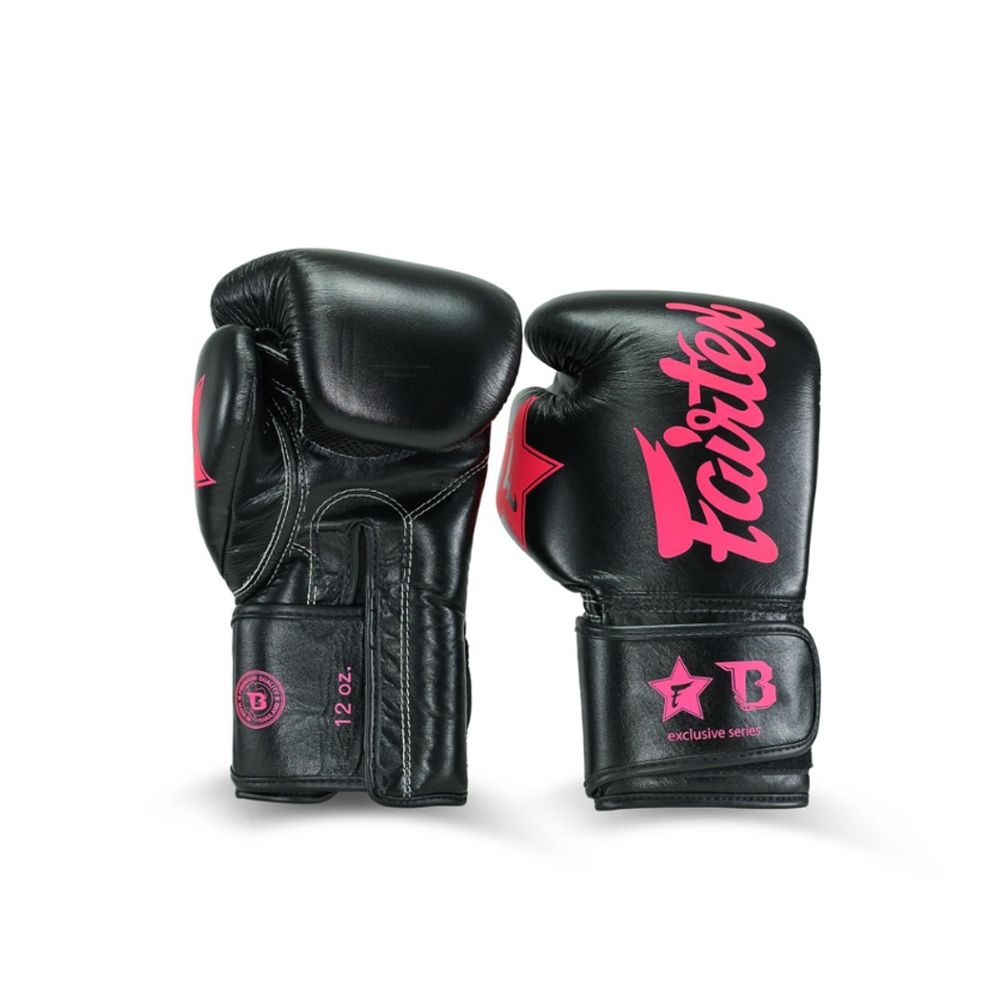 FAIRTEX - BOXING GLOVES - FXB BG V2 BK/PI