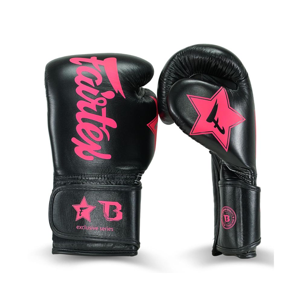 FAIRTEX - BOXING GLOVES - FXB BG V2 BK/PI