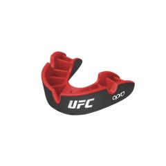 UFC - MOUTHGUARD - OPRO Silver JR Black/Red