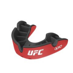 UFC - MOUTHGUARD - OPRO Silver Red/Black