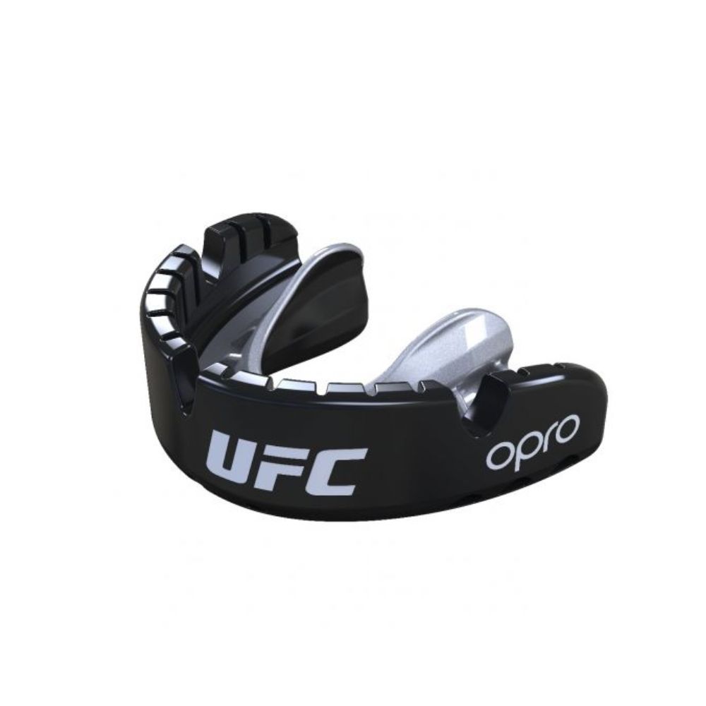 UFC - MOUTHGUARD - OPRO Gold JR Black Metal/Gold