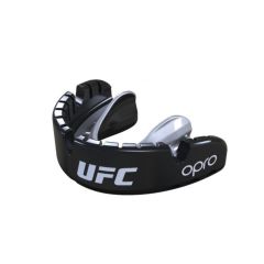 UFC - MOUTHGUARD - OPRO Gold JR Black Metal/Gold
