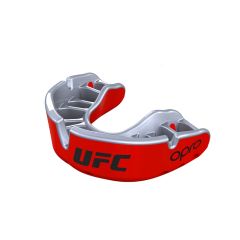 UFC - MOUTHGUARD - OPRO Gold Red Metal/Silver